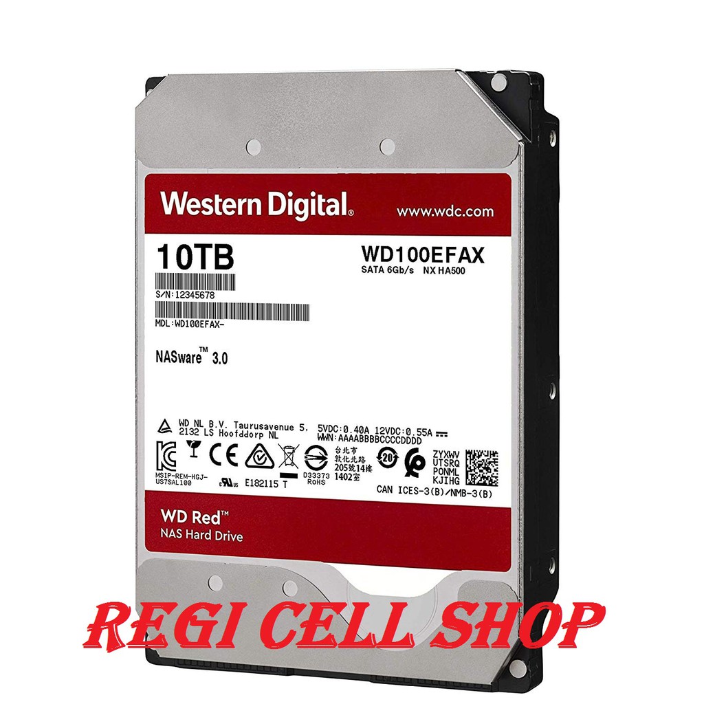 Wd Red Wd101efax 10 Tb 3 5 Nas Hard Drive Wd Red 10tb Shopee Indonesia