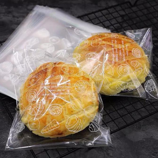 

Populer] Plastik Kemasan Roti / Bakpao/ Donat Motif | Kemasan Roti 15X18+3