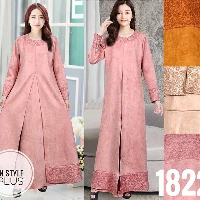Gamis suede import