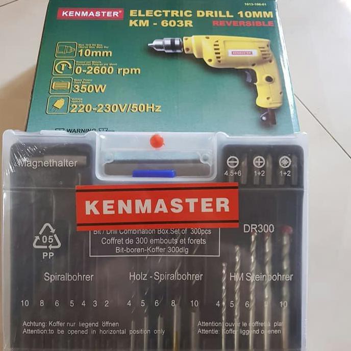 -READY- MESIN BOR KENMASTER 10MM BB + MATA BOR SET FISCHER KENMASTER TERMURAH.