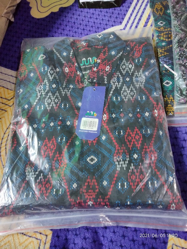 Dgm Fashion New Arrival Distro Batik Pria Bordir Sogan Batikaf Notoarto Batik Ipnu-ippnu Hem Pria