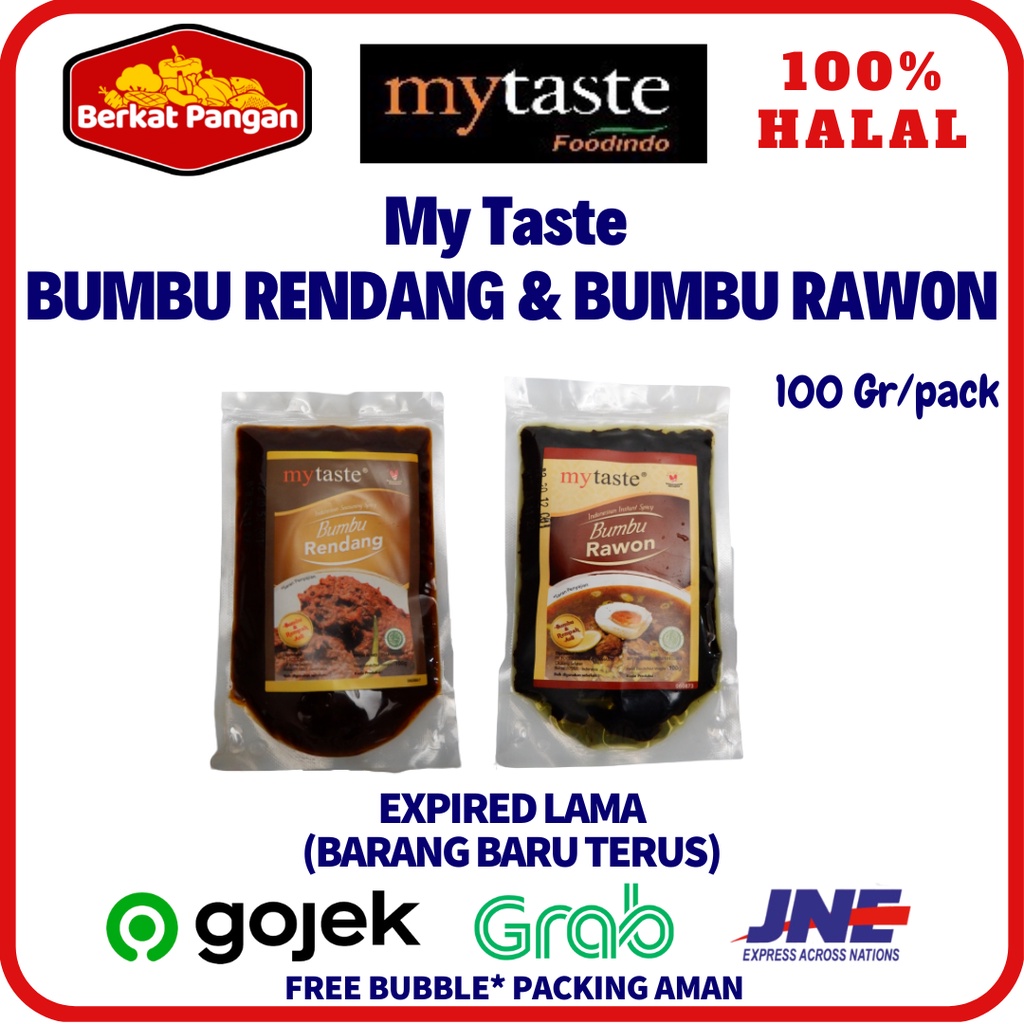 MyTaste Bumbu Rawon &amp; Bumbu Rendang 100gr
