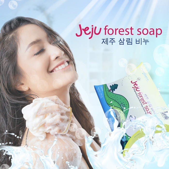 ORI JEJU FOREST SOAP SABUN CUCI MUKA KOREA WAJAH FACIAL WASH JERAWAT