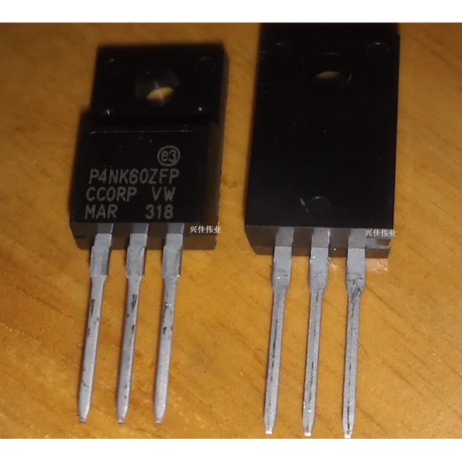 10pcs/lot STP4NK60ZFP TO-220F P4NK60ZFP TO220F MOS FET N-Channel transistor Baru Asli Dalam Stok