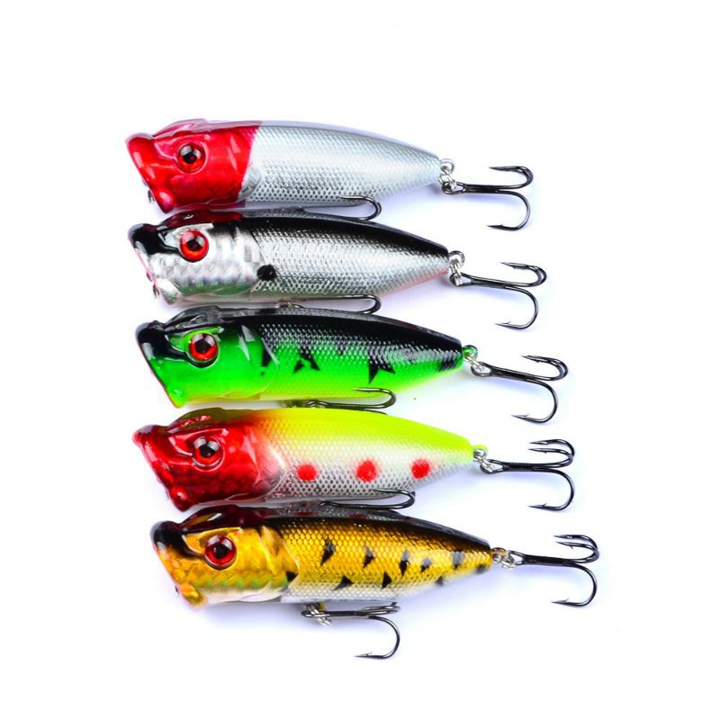 Umpan pancing popper topwater  11gram 7,3cm lure hard bait impor proberos