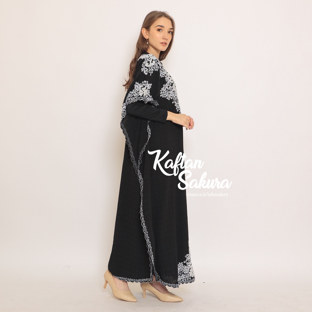 GAMIS KRINKLE PREMIUM HITAM GAMIS KEKINIAN GAMIS WANITA ukuran JUMBO all size muat sampai XXL untuk pesta lebaran pengajian