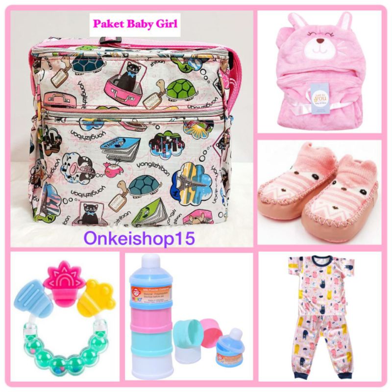Hampers Bayi / Kado Lahiran / Baby Gift Set / Kado Bayi / Hamper Baby Girl / Hamper Baby Boy