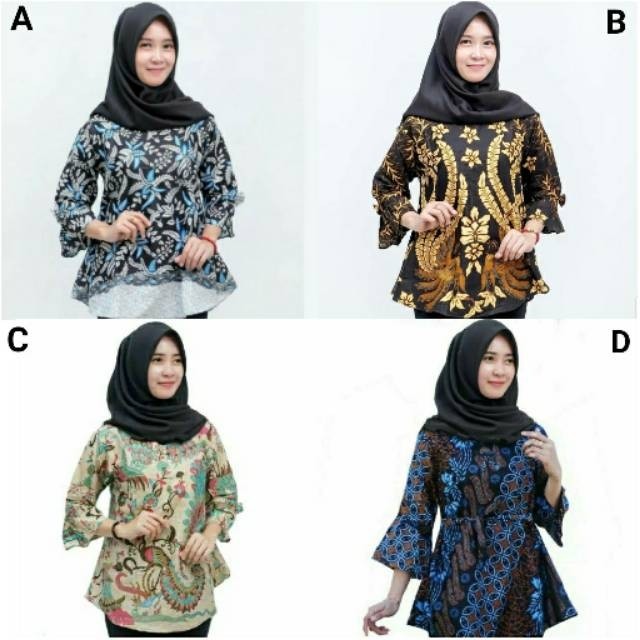 Atasan Batik Dolby Dolbi Dobby Doby Tenun Sutra Tulis Halus Katun Atbm Baron ,sarombit