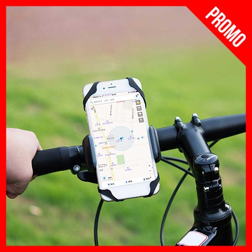 Bike Smartphone Holder Sepeda Universal Rack Bicycle - Holder Hp Sepeda Murah Import