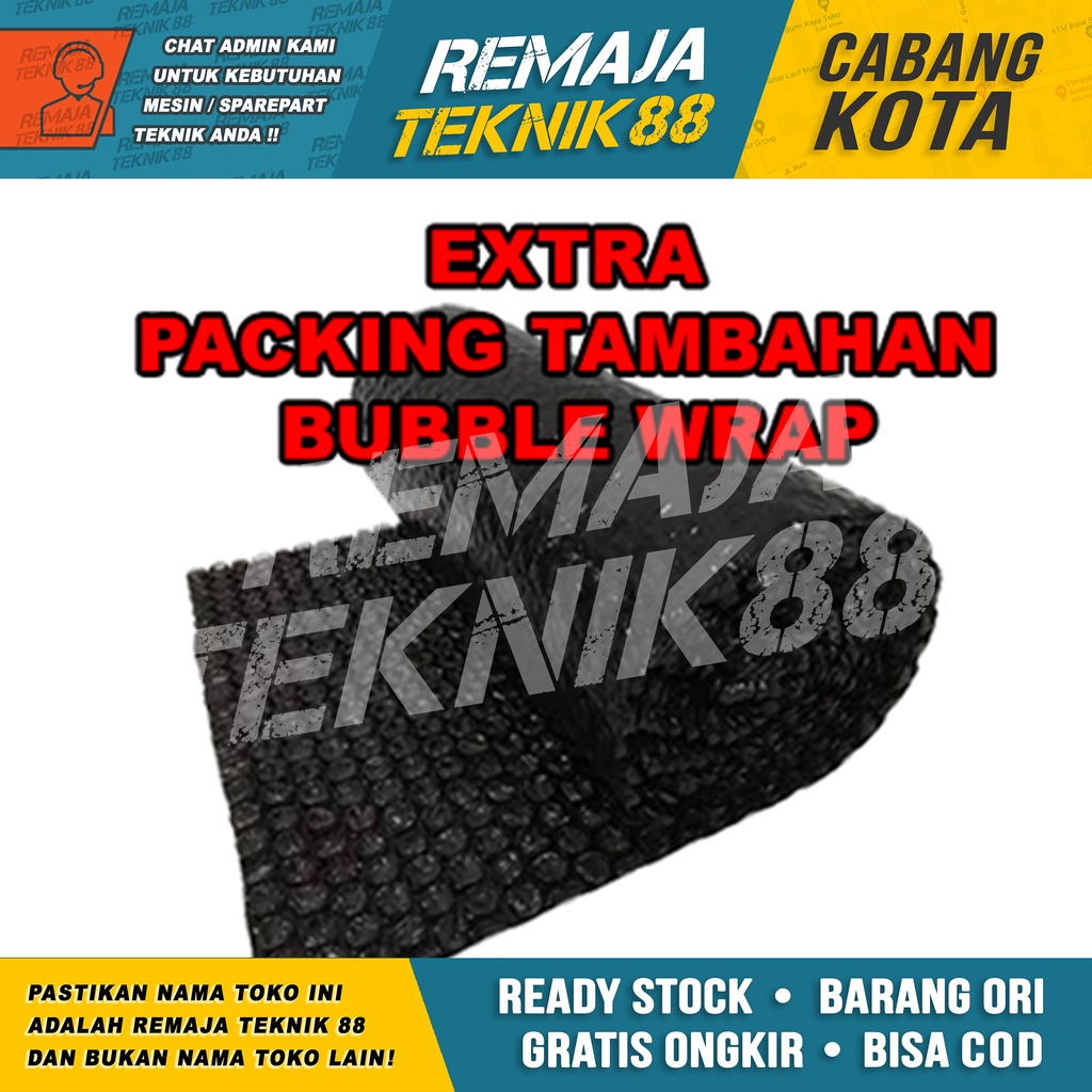 

EXTRA BUBBLE WRAP / PACKING GELEMBUNG / PENGAMAN PACKING PRODUK
