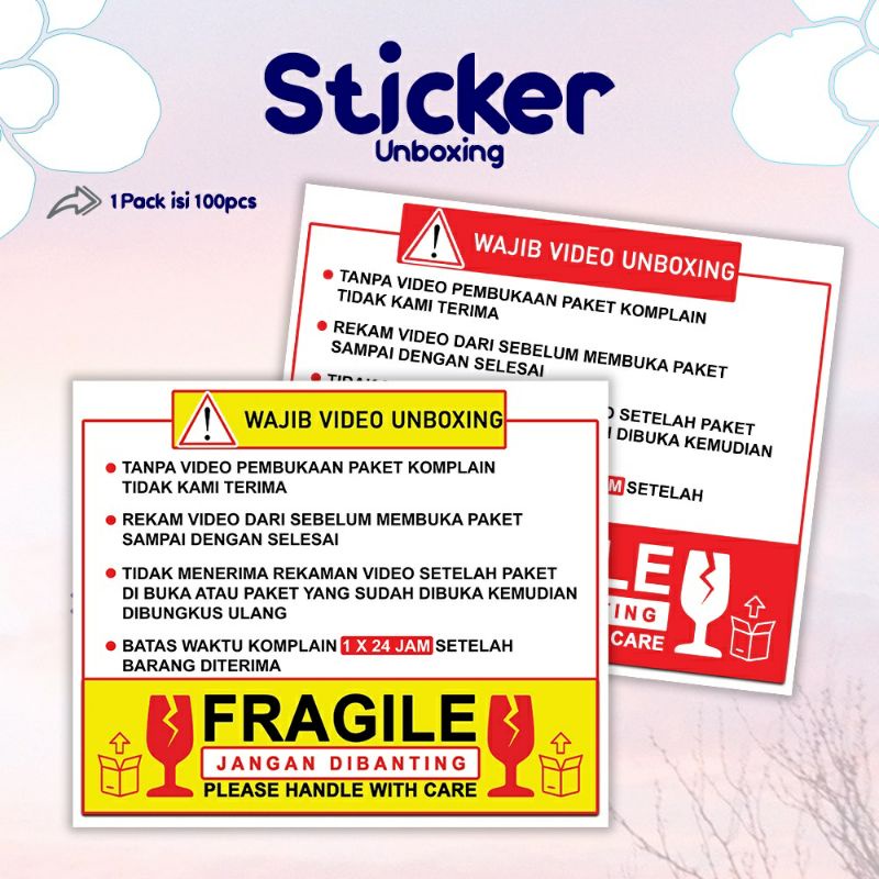 

STICKER FRAGILE