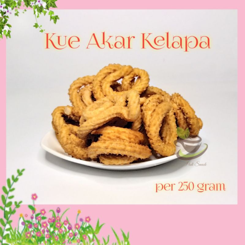 

KUE AKAR KELAPA / KUE KERING / KUE JADUL 250GR / padisnack