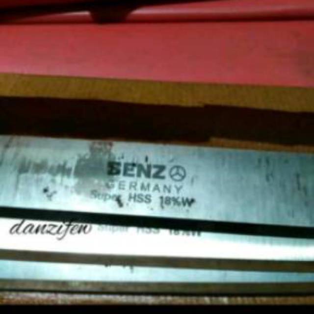 Pisau Planer Knife Super HSS 18 Persen Size 410 Mm BENZ GERMANY  - Pisau Serut HSS 18 Persen Super