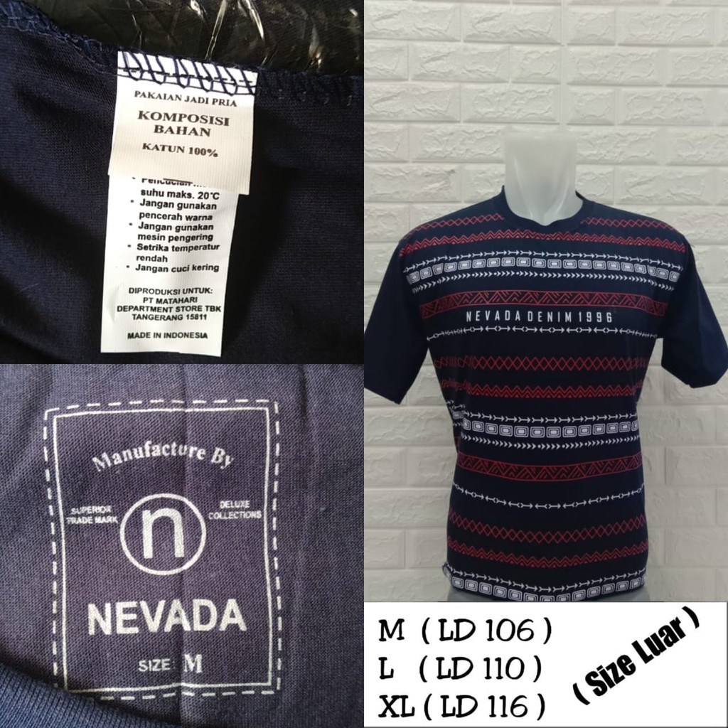  Kaos  Nevada  Original Matahari  Mall   Daftar Harga HP 