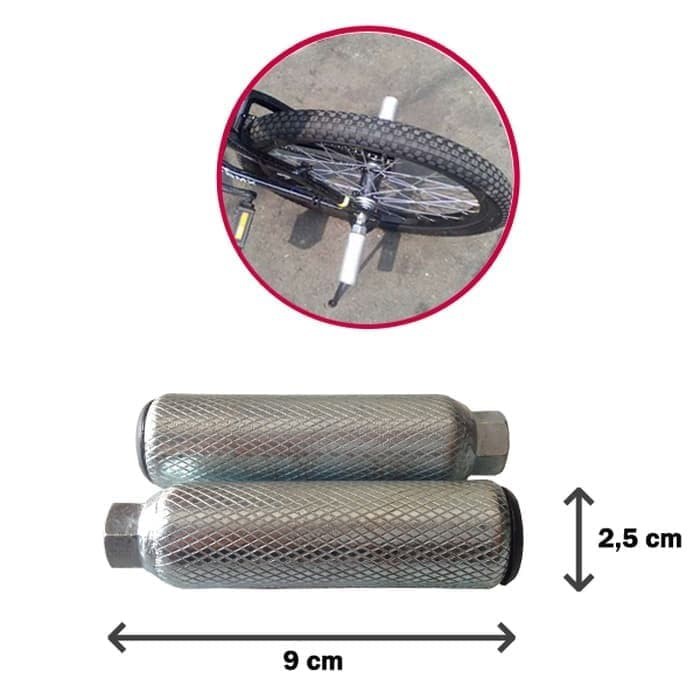 Jalu Pijakan Kaki Sepeda BMX Ukuran Kecil