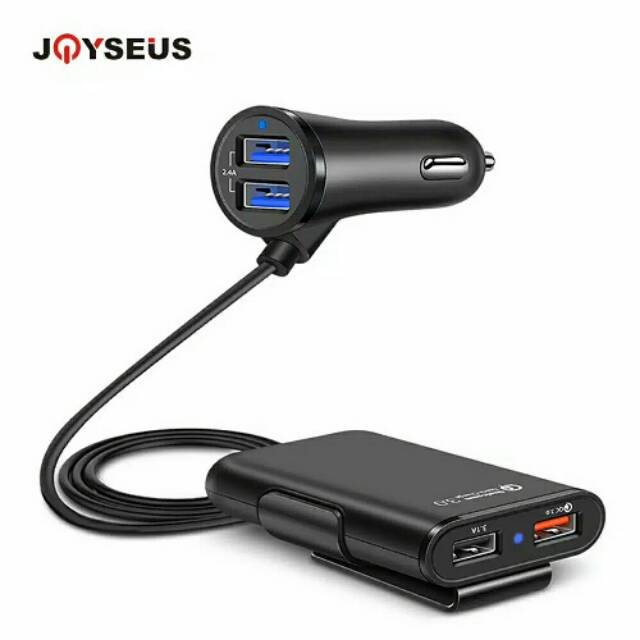 JOYSEUS 4USB QC 3.0 Quick Charger mobil USB Car Charger