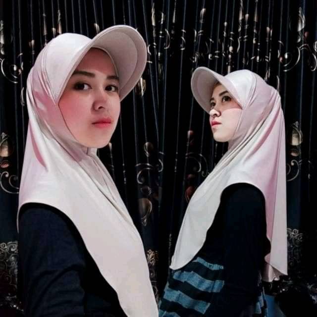Hijab sporty/ Gowes/ Ranning