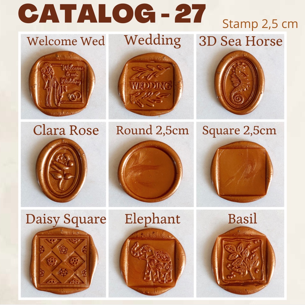 

Catalog 27 - Seal Wax Sealwax Coin Ready Stock Tanpa Minimum, Pilihan warna slide ke 2 seal wax coin ready stock harga termurah, NO minimum ‼️