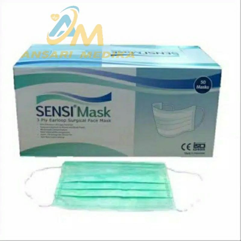 MASKER EAR LOOP MASKER WAJAH, MASKER KARET 3 PLY, MASKER GOJEK, GRAB, UBER