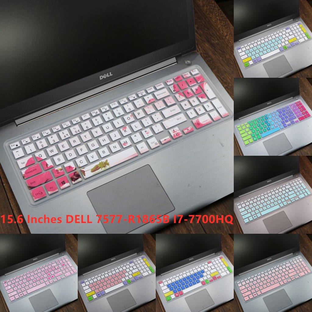 For 15.6 Inches DELL 7577-R1865B I7-7700HQ Soft Ultra-thin Silicone Laptop Keyboard Cover Protector