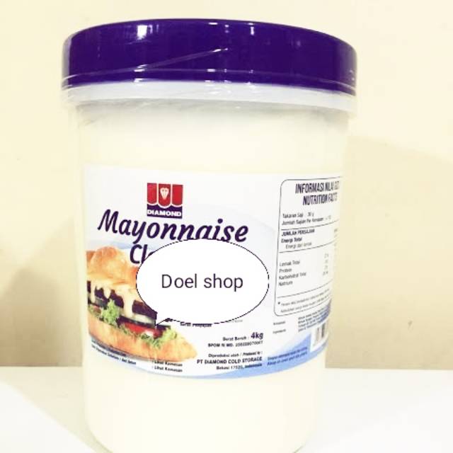 

Clasic mayonaise 4kg yang rasanya clasic punya (exp terbaru )