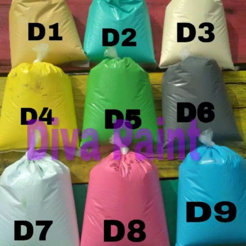 cat tembok kiloan cat dinding kiloan cat acrylic murah 1kg