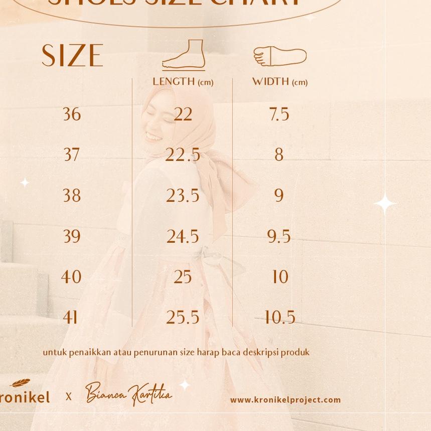 Diskon✔️[PREMIUM LOKAL BRAND] KRONIKEL PROJECT x BIANCA KARTIKA // NABI - Ivory|SQ9