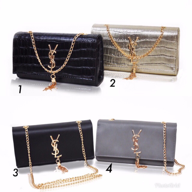 CLUTCH YSL TAS PESTA TAS BATAM MURAH TAS BRANDED TAS IMPORT TAS WANITA MURAH TAS SELEMPANG