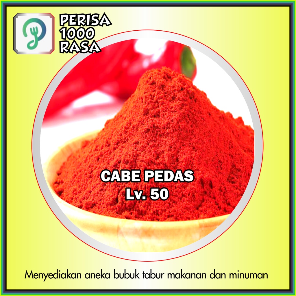 Jual Bubuk Cabe Halus Terpedas Kiloan Super Pedas Asin Gurih Untuk Baso Aci Basreng Makaroni