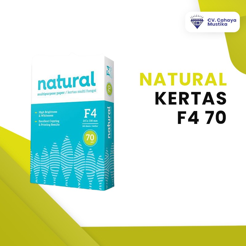 

Alat Tulis Kantor/Alat Tulis Kantor Grosir/Alat Tulis Kuliah Kertas Natural F4 70 Gram Malang - ATK
