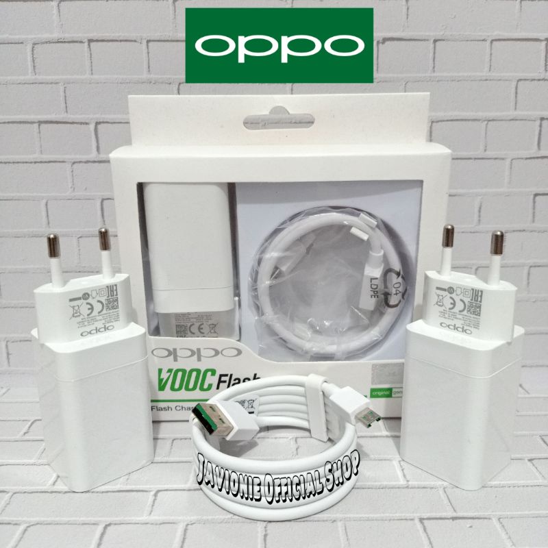 Charger Casan Cas OPPO F9 PRO F1 F3 PLUS 4A ORIGINAL SUPER VOOC MICRO USB