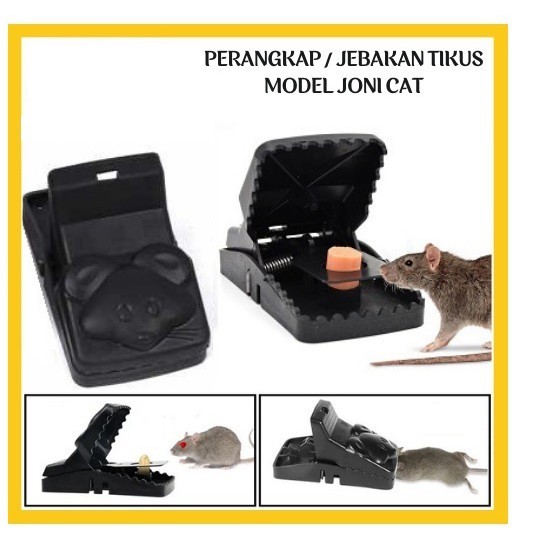 Perangkap Tikus Jebakan TIKUS Model Joni Cat Double Spring Mouse Trap