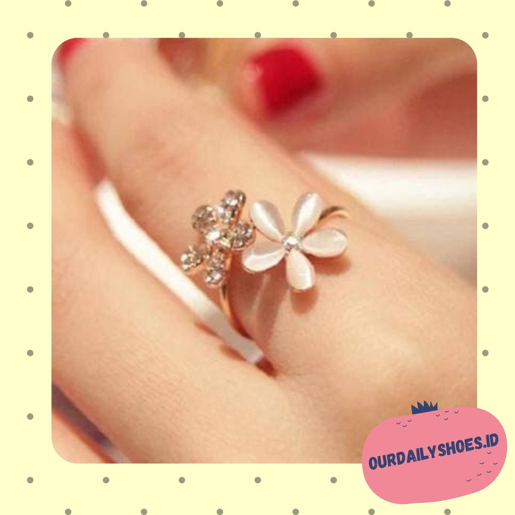 ★ODS★ FA69 cincin bunga / ring flower korean style