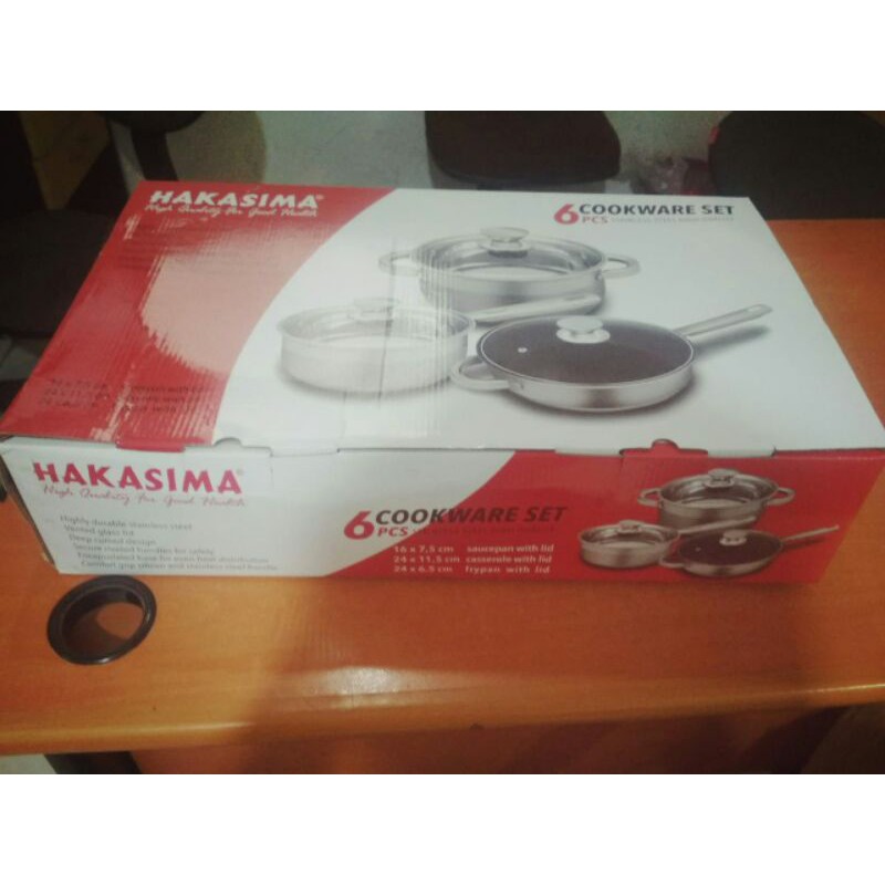 hakasima 6 pcs cookware set