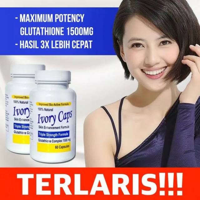 IVORY CAPS GLUTATHIONE 1500MG ORIGINAL