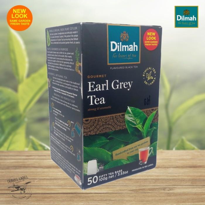 

Dilmah Gourmet Earl Grey Tea 50 Bags New Pack Teh Hitam Dilmah