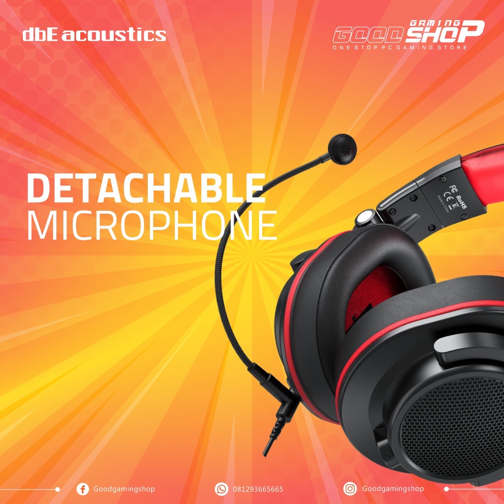 dbE DJ300 HIgh End DJ Headphone Gaming