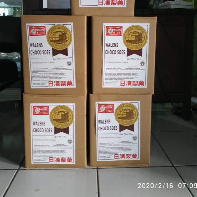 WALENS CHOCO SOES NISSIN 3,5KG