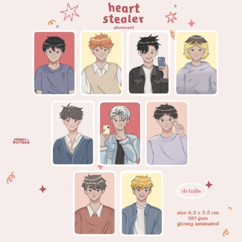 Photocard fanmerch Haikyuu