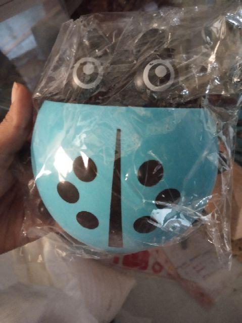 Kasimurah K043 Tempat Sikat Pasta Gigi Lady Bug Toothpaste Brush Organizer Container Lady Bug Grosir