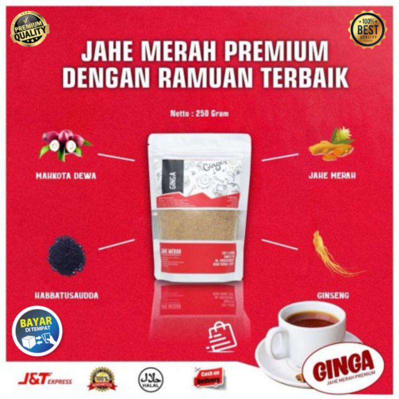 

JAHE MERAH GINGA HERBAL