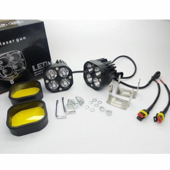 Lampu L4Z Cree 4 Mata Waterproff 60 Watt Super Terang