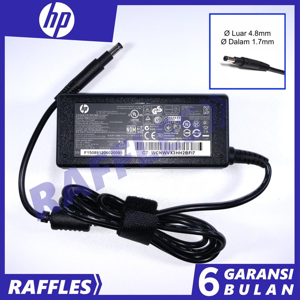Adaptor Charger HP Envy 4, Envy 6