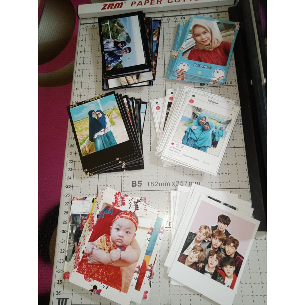 GROSIR CETAK FOTO POLAROID UK 2R (6x9) TERNURAH MEDAN