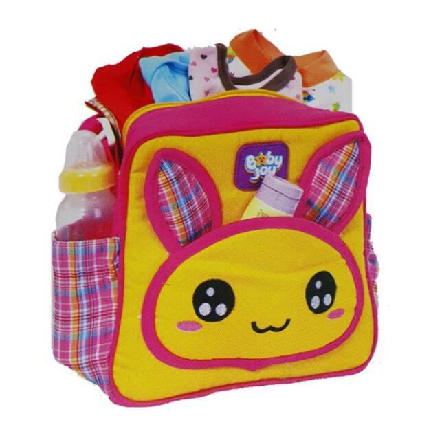 JOY BJT1015 Tas kecil seri BUNNY Diaper Bag Popok Perlengkapan Giraffe BJT 1042