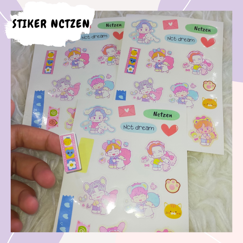 Stiker NCTzen 127 lucu karakter