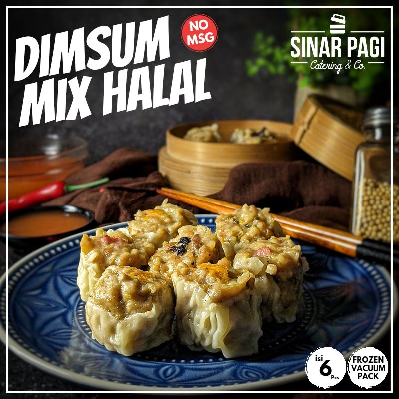 

Dimsum Siomay Ayam Halal Sinar Pagi ( isi Mix)