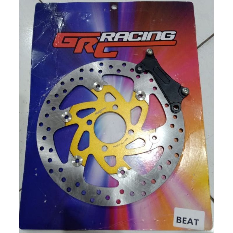 PIRINGAN CAKRAM DISC FLOATING CNC 267mm plus breket MX MIO SOUL BEAT MODEL YAMAHA