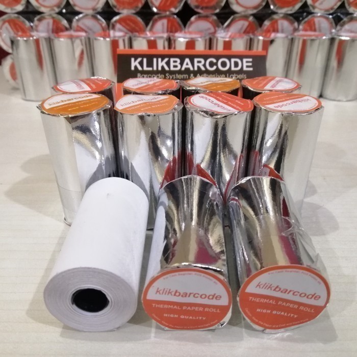 

MURAH Kertas Kasir Struk Mini Printer Thermal 57x30mm 57x30 mm 58 x 30 mm KASIR - KLIKBARCODE