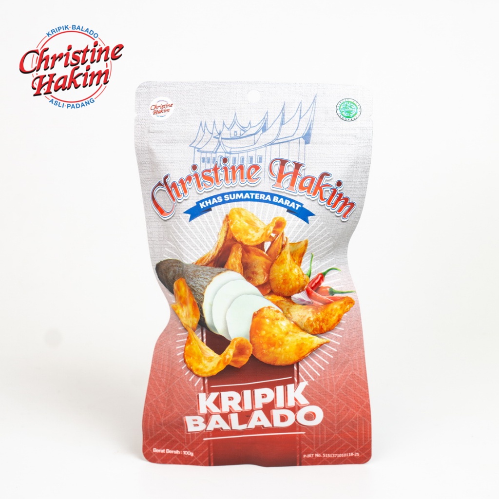 

Kripik Balado [100gr] BULAT Christine Hakim / Sanjai Balado